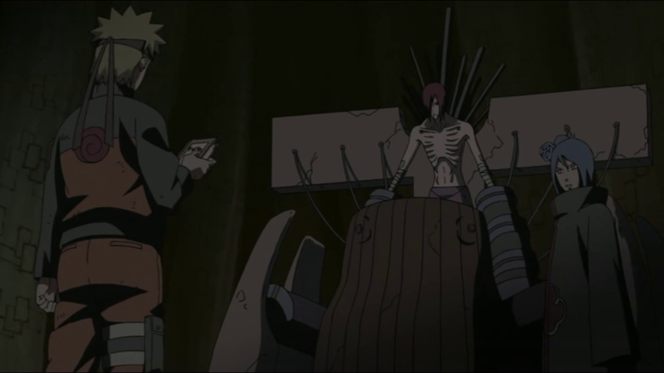 Checking back episode 174. Naruto speaks to Nagato.